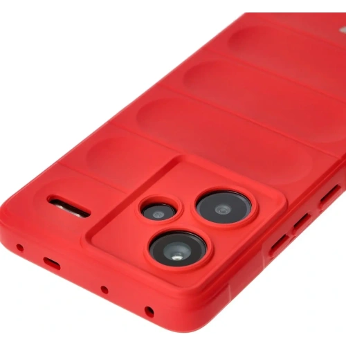 Pancerne etui Bizon Case Tur do Xiaomi Redmi Note 13 Pro+ 5G czerwone