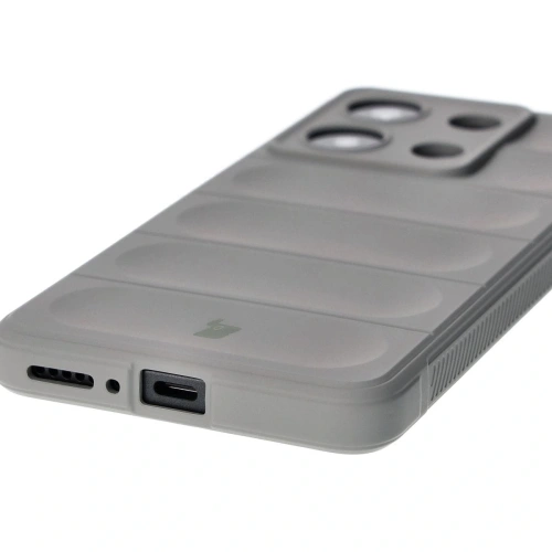 Pancerne etui Bizon Case Tur do Xiaomi Redmi Note 13 4G jasnoszare