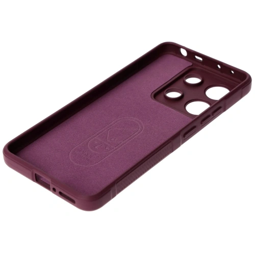 Pancerne etui Bizon Case Tur do Xiaomi Redmi Note 13 4G ciemnofioletowe