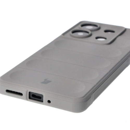 Pancerne etui Bizon Case Tur do Xiaomi Redmi Note 13 5G jasnoszare