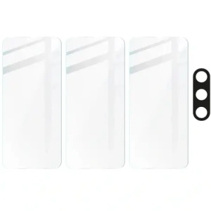 Hurtownia GSM - BIZON Clear 3x képernyő üveg + kamera üveg Samsung Galaxy A15 4G/5G - BIZ4444 - {ean13} - Hurt