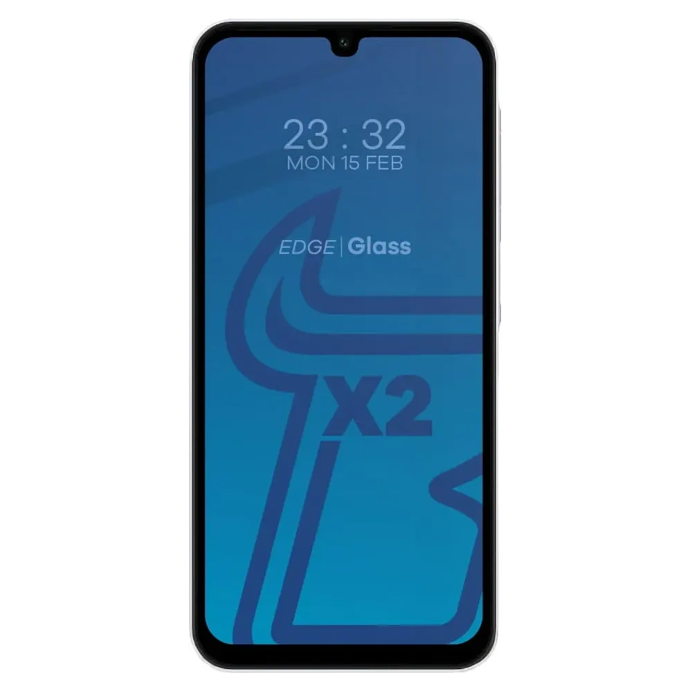 Wholesale BIZON Edge 2x screen glass + camera glass Samsung Galaxy A15 4G/5G - BIZ4445 - {ean13} - Hurt