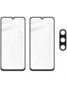 Wholesale BIZON Edge 2x screen glass + camera glass Samsung Galaxy A15 4G/5G - BIZ4445 - {ean13} - Hurt