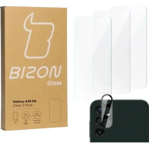 Hurtownia GSM - BIZON Clear 3x Bildschirmglas + Kameraglas Samsung Galaxy A25 5G - BIZ4446 - {ean13} - Hurt