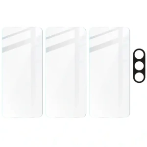 Hurtownia GSM - BIZON Clear 3x Bildschirmglas + Kameraglas Samsung Galaxy A25 5G - BIZ4446 - {ean13} - Hurt