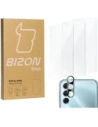 BIZON Clear 3x Bildschirmglas + Kameraglas Samsung Galaxy A05s