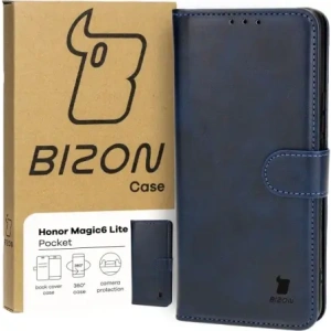 Hurtownia GSM - Bizon Case Pocket Honor Magic6 Lite albastru închis - BIZ4453 - {ean13} - Hurt