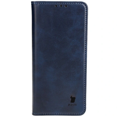 Etui z klapką Bizon Case Pocket Pro do Honor Magic6 Lite granatowe