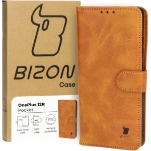 Hurtownia GSM - Bizon tok Pocket OnePlus 12R barna - BIZ4458 - {ean13} - Hurt