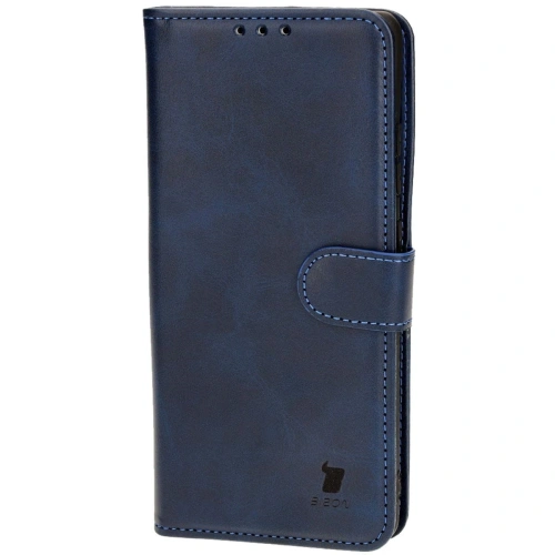 Etui z klapką Bizon Case Pocket do OnePlus 12R granatowe