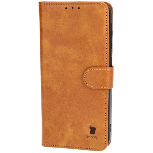 Etui z klapką Bizon Case Pocket do Samsung Galaxy A35 5G brązowe