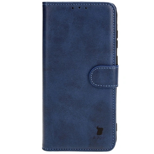 Etui z klapką Bizon Case Pocket do Samsung Galaxy A35 5G granatowe