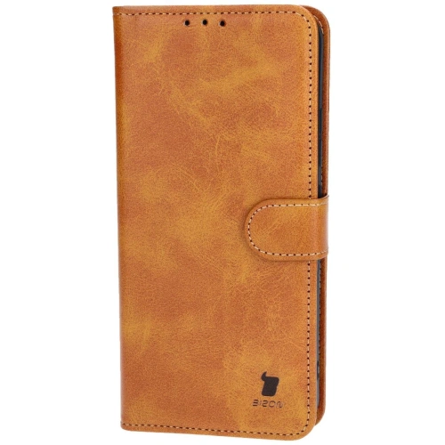 Etui z klapką Bizon Case Pocket do Samsung Galaxy Xcover7 brązowe