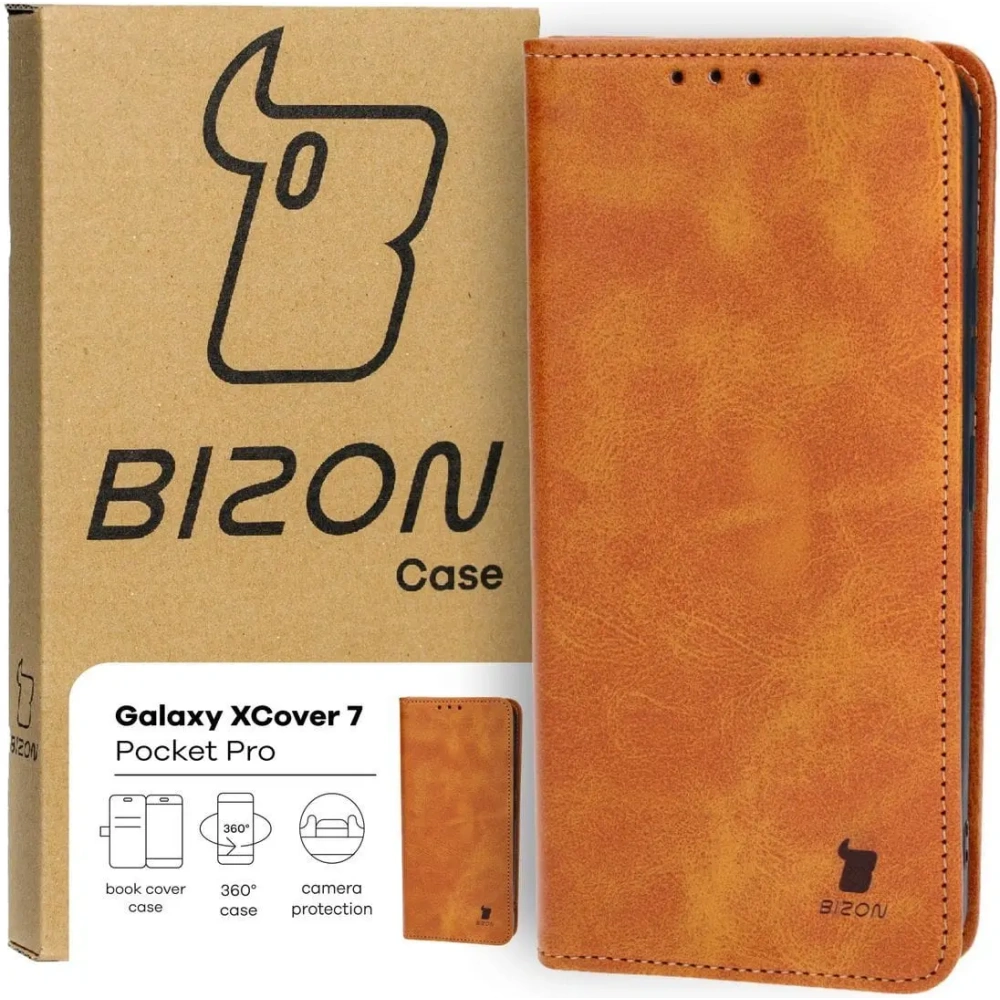 Hurtownia GSM - Bizon Case Pocket Pro Samsung Galaxy Xcover7 braun - BIZ4466 - {ean13} - Hurt