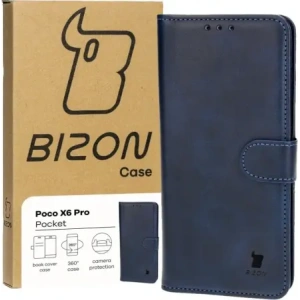 Hurtownia GSM - Bizon Case Pocket Xiaomi Poco X6 Pro marineblau - BIZ4470 - {ean13} - Hurt