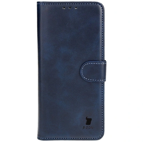 Etui z klapką Bizon Case Pocket do Xiaomi Poco X6 Pro granatowe