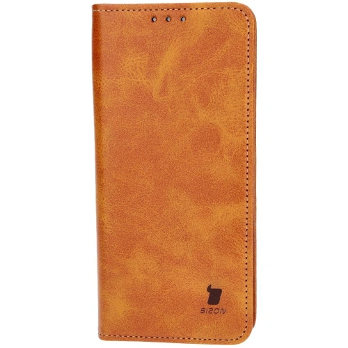 Etui z klapką Bizon Case Pocket Pro do Xiaomi Poco X6 Pro brązowe