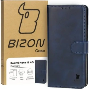 Hurtownia GSM - Bizon tok zseb Xiaomi Redmi Note 13 4G sötétkék - BIZ4474 - {ean13} - Hurt