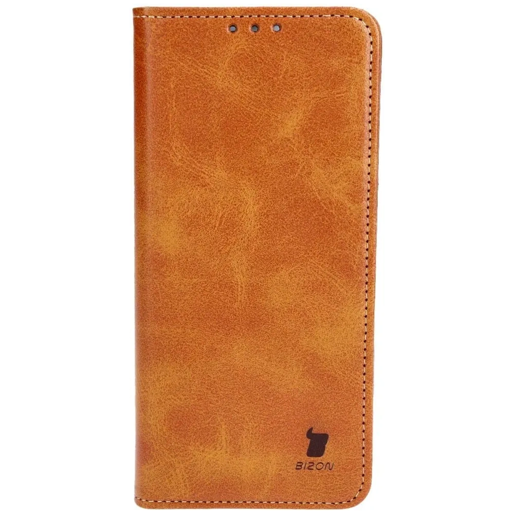 Hurtownia GSM - Etui z klapką Bizon Case Pocket Pro do Xiaomi Redmi Note 13 4G brązowe - BIZ4475 - {ean13} - Hurt