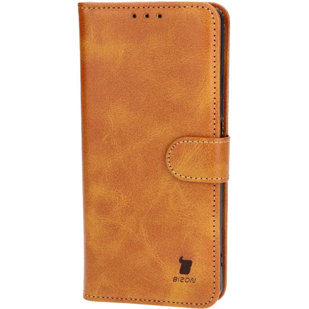 Hurtownia GSM - Etui z klapką Bizon Case Pocket do Xiaomi Redmi Note 13 5G brązowe - BIZ4478 - {ean13} - Hurt