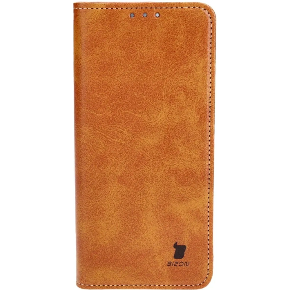 Hurtownia GSM - Etui z klapką Bizon Case Pocket Pro do Xiaomi Poco M4 Pro 5G / Xiaomi Redmi Note 11s 5G brązowe - BIZ4488 - {ean13} - Hurt
