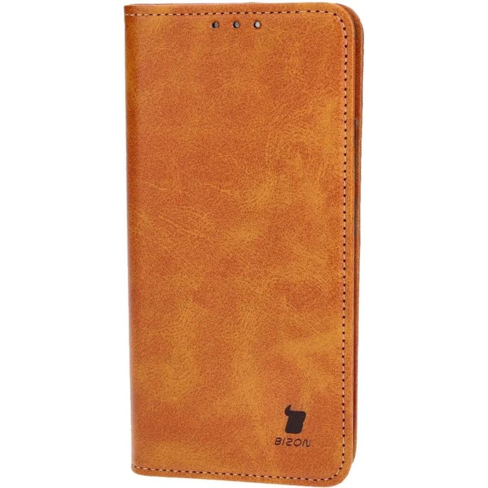 Hurtownia GSM - Etui z klapką Bizon Case Pocket Pro do Xiaomi Poco M4 Pro 5G / Xiaomi Redmi Note 11s 5G brązowe - BIZ4488 - {ean13} - Hurt