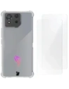 Hurtownia GSM - Bizon Case Clear Pack carcasă + 2x folie de protecție pentru ecran Asus ROG Phone 8 transparent. - BIZ4491 - {ean13} - Hurt