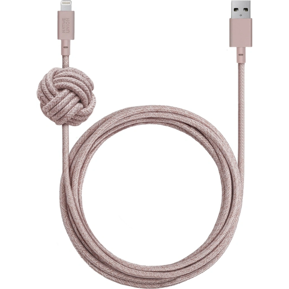 Wholesale Native Union Night Cable Lightning 3m (rose) - NTU014RS - {ean13} - Hurt