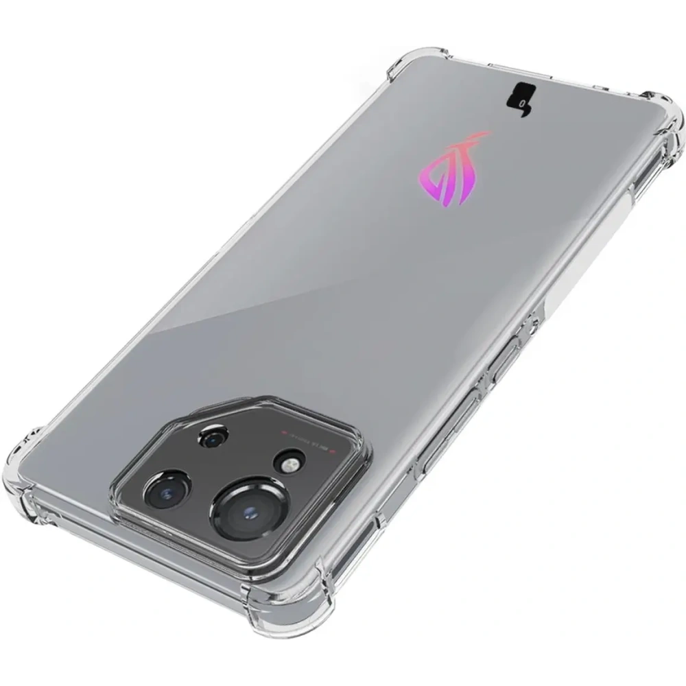 Hurtownia GSM - Bizon Case Clear Pack carcasă + 2x folie de protecție pentru ecran Asus ROG Phone 8 transparent. - BIZ4491 - {ean13} - Hurt