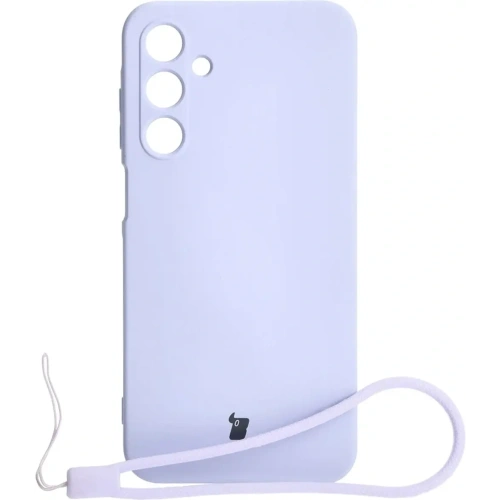 Etui Bizon Case Silicone do Samsung Galaxy A25 5G jasnofioletowe