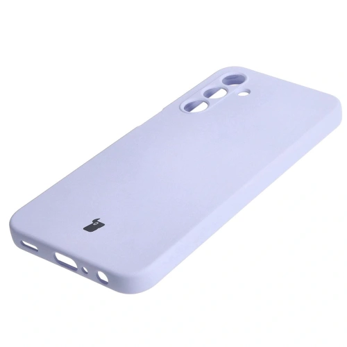 Etui Bizon Case Silicone do Samsung Galaxy A25 5G jasnofioletowe