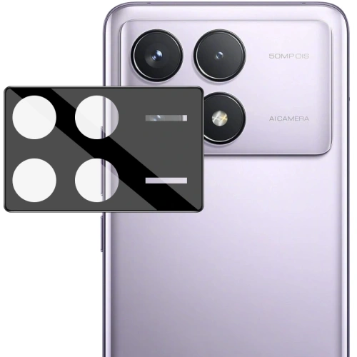 3x Szkło na ekran + szkło na aparat BIZON Clear do Xiaomi Poco X6 Pro