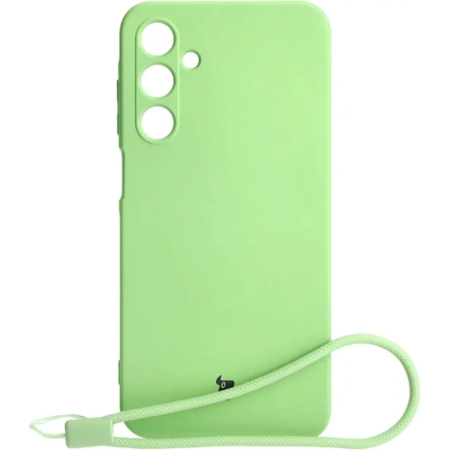 Etui Bizon Case Silicone do Samsung Galaxy A25 5G jasnozielone