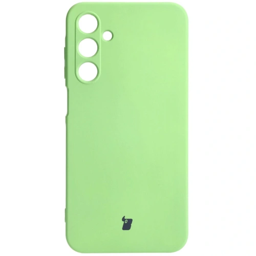 Etui Bizon Case Silicone do Samsung Galaxy A25 5G jasnozielone