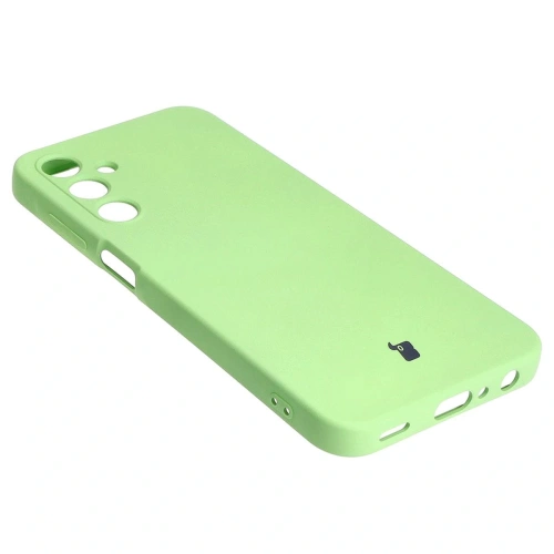 Etui Bizon Case Silicone do Samsung Galaxy A25 5G jasnozielone