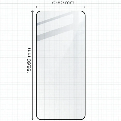 2x Szkło na ekran + szkło na aparat BIZON Edge do Xiaomi Poco X6 Pro