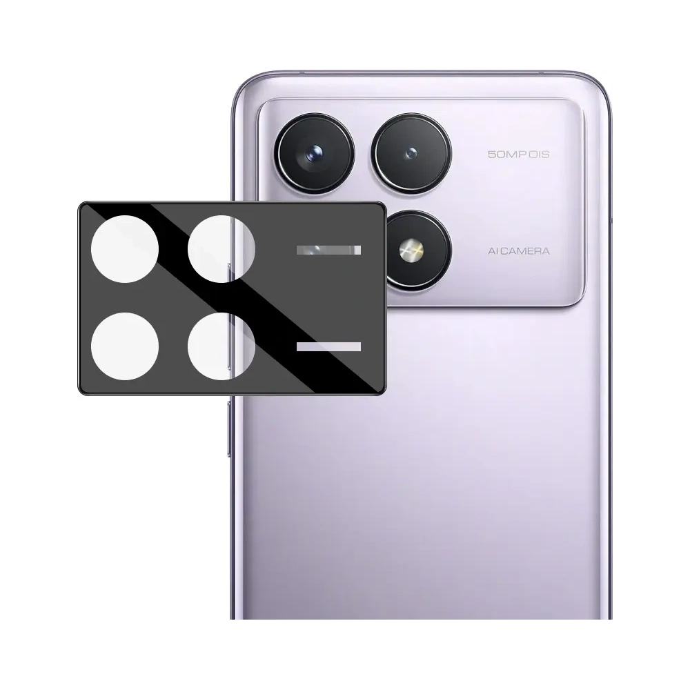 Wholesale BIZON Edge 2x screen glass + camera glass Xiaomi Poco X6 Pro - BIZ4496 - {ean13} - Hurt