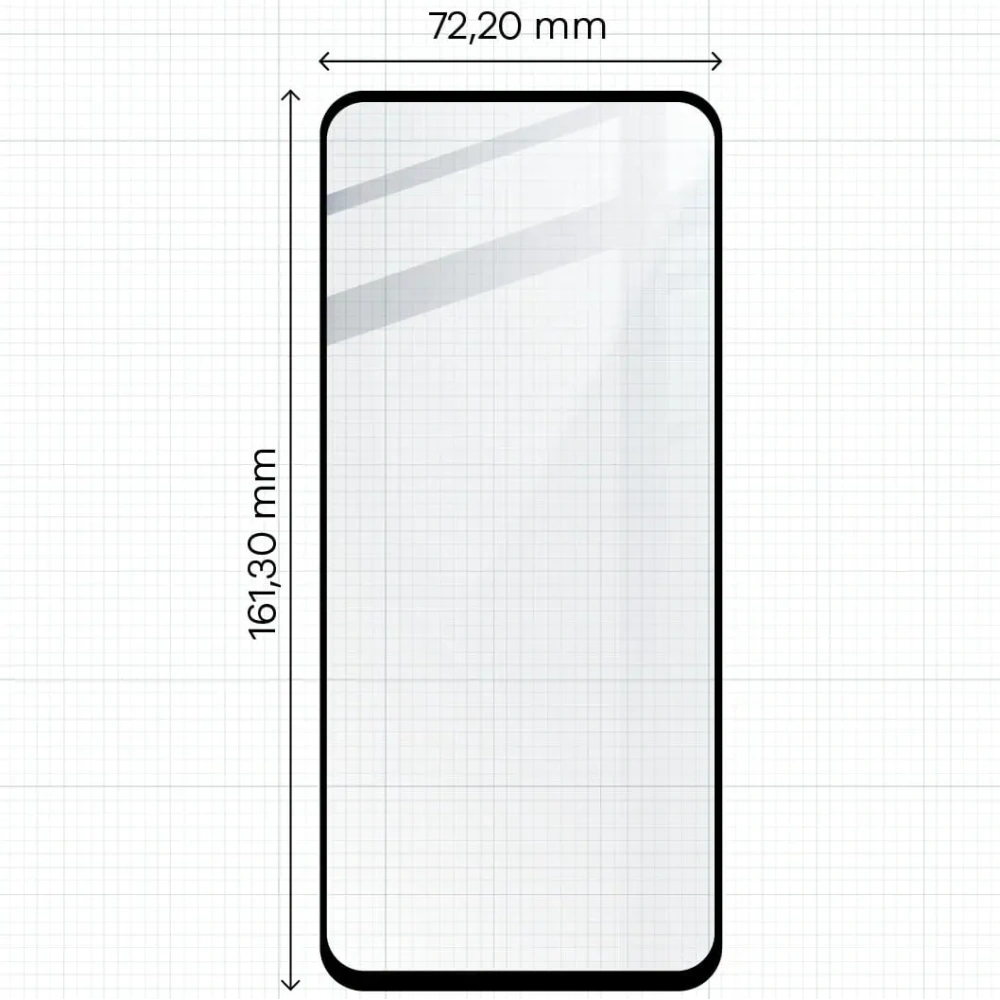 Hurtownia GSM - Tvrzené sklo Bizon Glass Edge 2 pro Realme C67 4G - BIZ4501 - {ean13} - Hurt