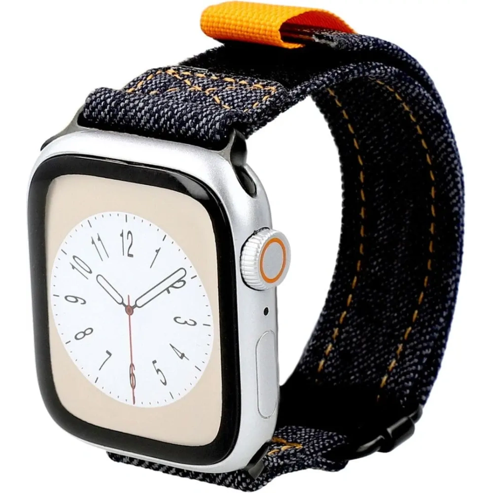 Hurtownia GSM - Pasek Bizon Strap Watch Urban do Apple Watch 38/40/41/42 mm ciemnoniebieski jeans - BIZ4505 - {ean13} - Hurt