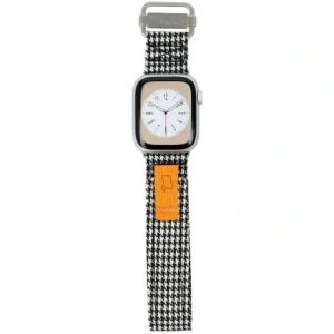 Hurtownia GSM - Bizon Strap Watch Urban Apple Watch 38/40/41/42 mm negru și alb pepit - BIZ4506 - {ean13} - Hurt