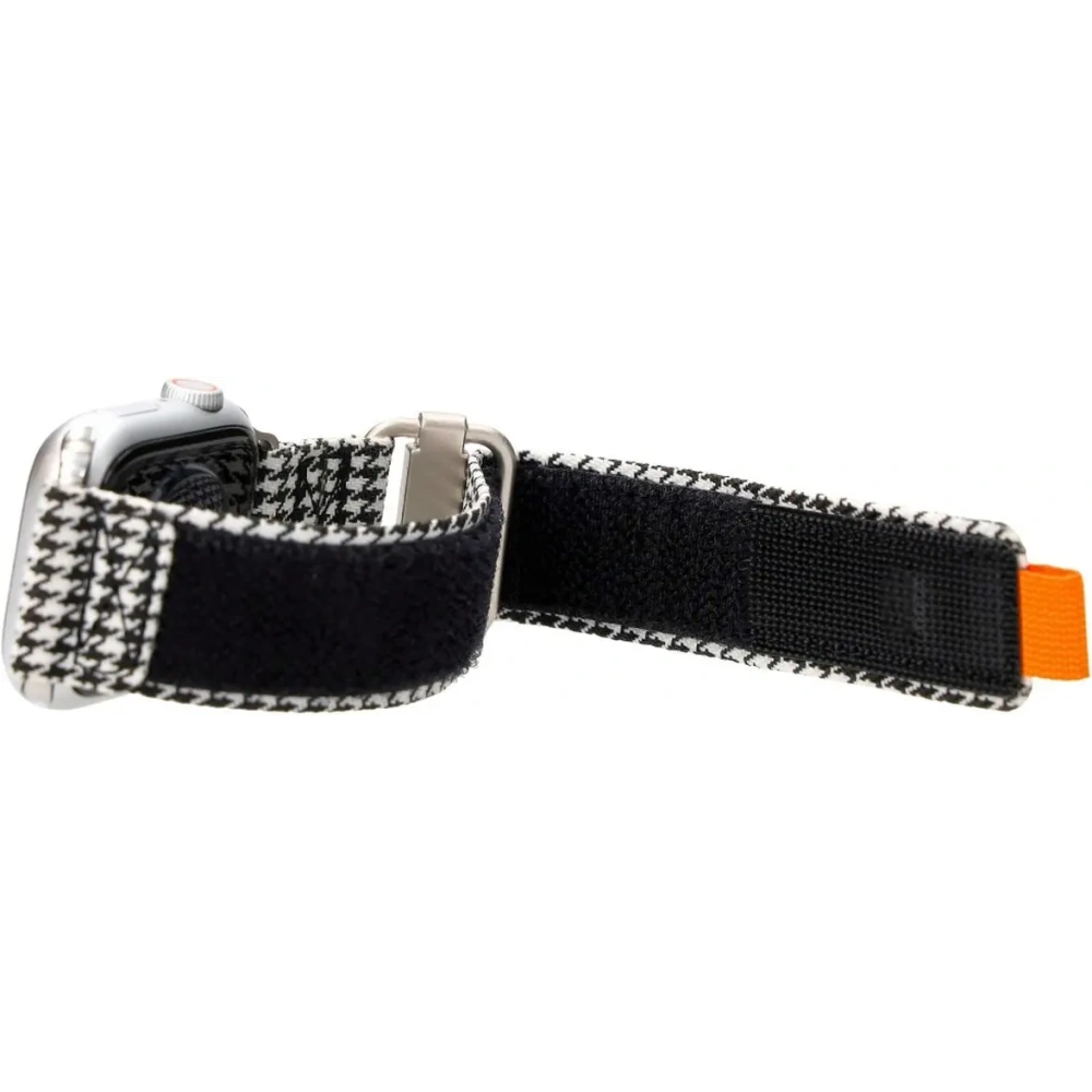 Hurtownia GSM - Pasek Bizon Strap Watch Urban do Apple Watch 38/40/41/42 mm černobílá pepitka - BIZ4506 - {ean13} - Hurt