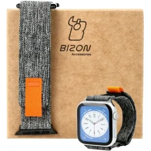 Hurtownia GSM - Pasek Bizon Strap Watch Urban do Apple Watch 44/45/46/49 mm šedý melír - BIZ4507 - {ean13} - Hurt