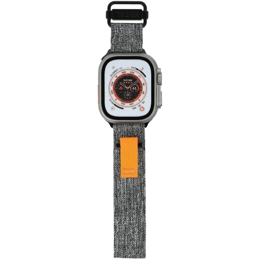 Hurtownia GSM - Pasek Bizon Strap Watch Urban do Apple Watch 44/45/46/49 mm szary melanż - BIZ4507 - {ean13} - Hurt