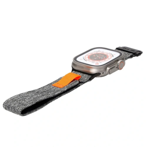 Pasek Bizon Strap Watch Urban do Apple Watch 44/45/46/49 mm szary melanż