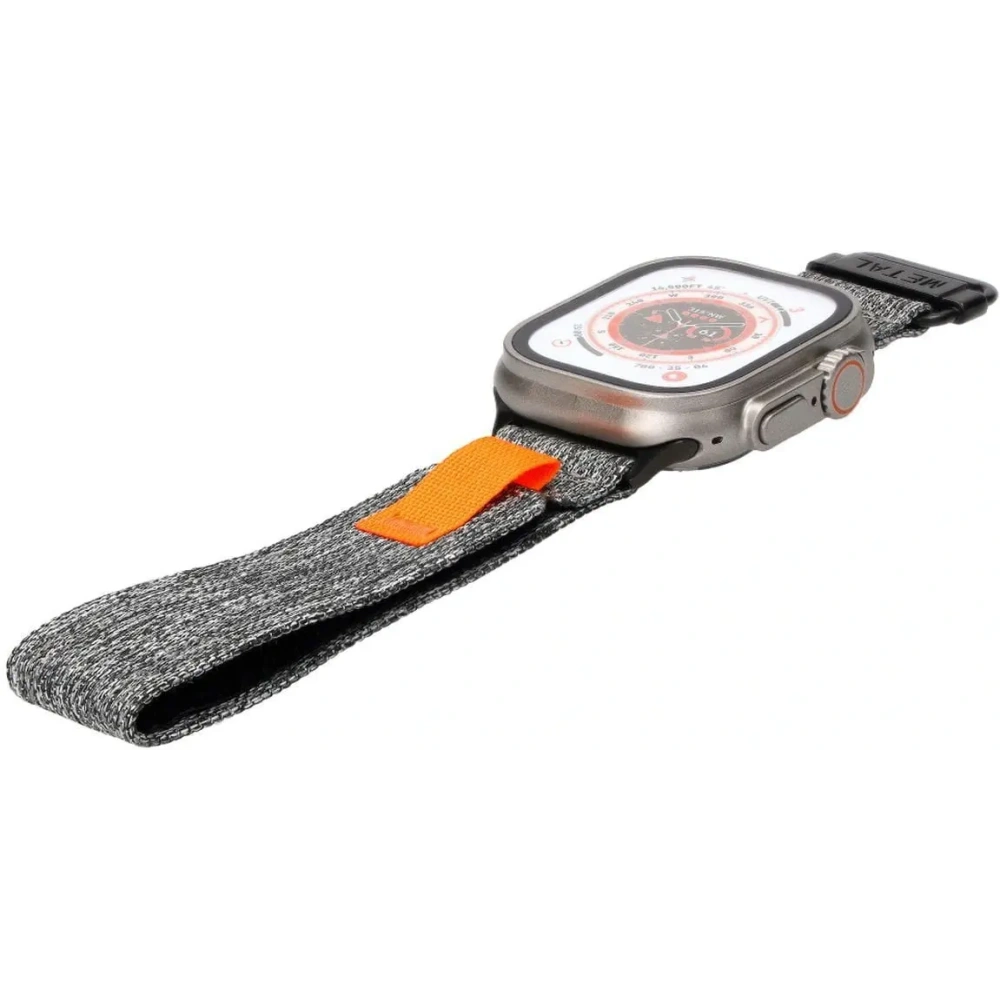 Hurtownia GSM - Bizon Strap Watch Urban Apple Watch 44/45/46/49 mm szürke melange - BIZ4507 - {ean13} - Hurt