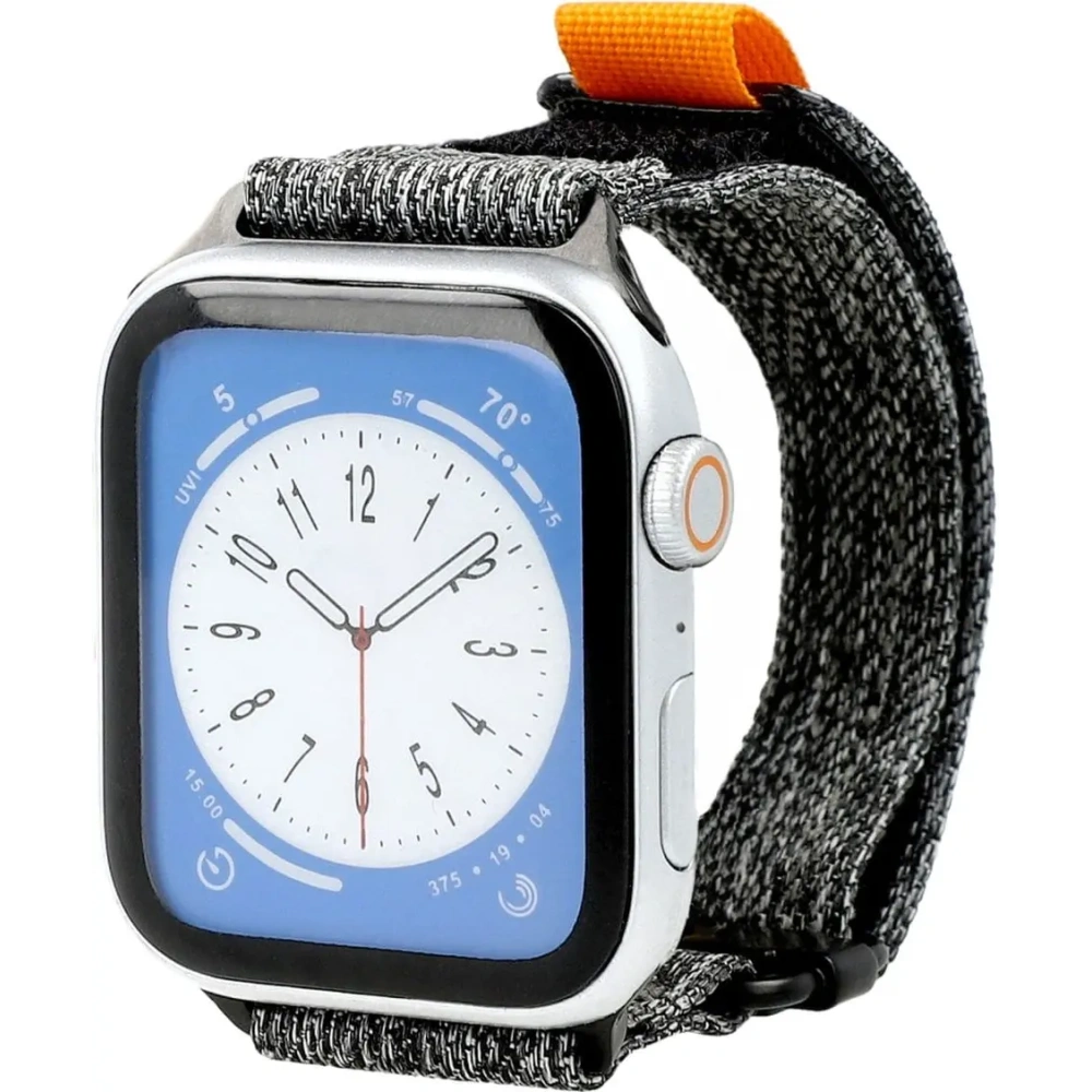 Hurtownia GSM - Pasek Bizon Strap Watch Urban do Apple Watch 44/45/46/49 mm szary melanż - BIZ4507 - {ean13} - Hurt