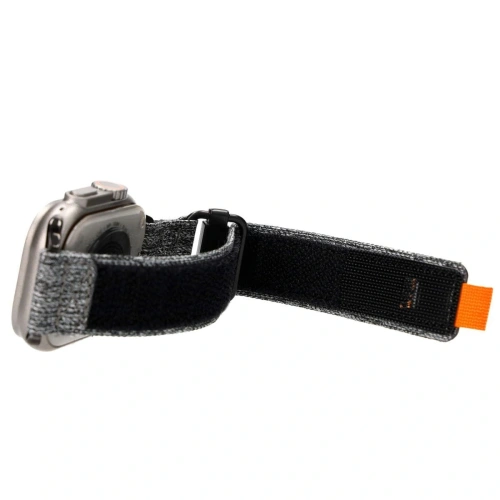 Pasek Bizon Strap Watch Urban do Apple Watch 44/45/46/49 mm szary melanż