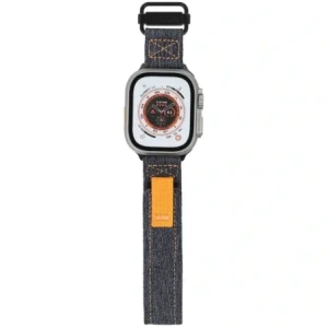 Hurtownia GSM - Pasek Bizon Strap Watch Urban do Apple Watch 44/45/46/49 mm tmavě modrý denim - BIZ4508 - {ean13} - Hurt