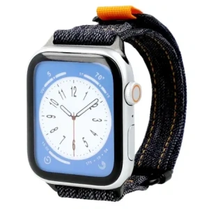 Hurtownia GSM - Bizon Strap Watch Urban Apple Watch 44/45/46/49 mm sötétkék farmer - BIZ4508 - {ean13} - Hurt