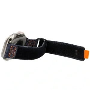 Wholesale Bizon Strap Watch Urban Apple Watch 44/45/46/49 mm dark blue denim - BIZ4508 - {ean13} - Hurt